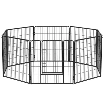 Feandrea Parc pour Chien, Enclos pour Chiot, Clôture, Chenil