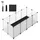 125 x 63 x 42 cm (L x l x H), Blanc