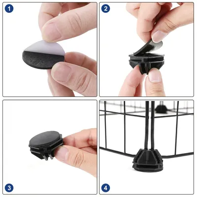 SONGMICS Parc d’intérieur pour Cochon d’Inde, Cage à Lapin