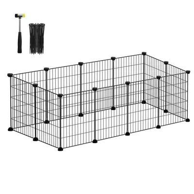 SONGMICS Parc d’intérieur pour Cochon d’Inde, Cage à Lapin