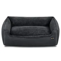 Feandrea Panier pour Chiens, Lit pour Animaux, Canapé, en Tissu Façon Lin