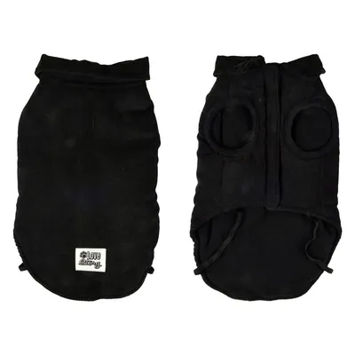 Love Story - Manteau chien velours - scratch, doublure polaire