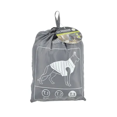 Love Story Doudoune chien doublure polaire - zip, pochette rangement