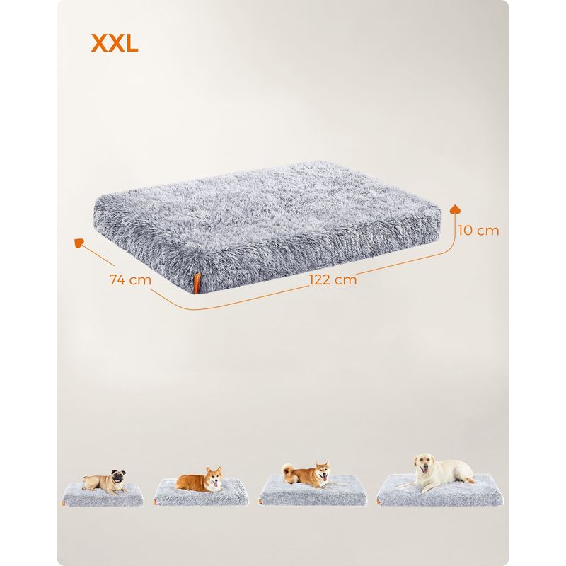 Feandrea Panier pour Chien, Canapé Orthopédique pour Animaux