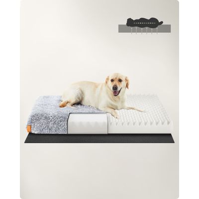 Feandrea Panier pour Chien, Canapé Orthopédique pour Animaux