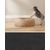 Feandrea Lit pour Chien, Panier en Forme de Beignet pour Chien