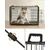 Feandrea Cage pour Chien Pliable avec 2 Portes, Plateau Amovible