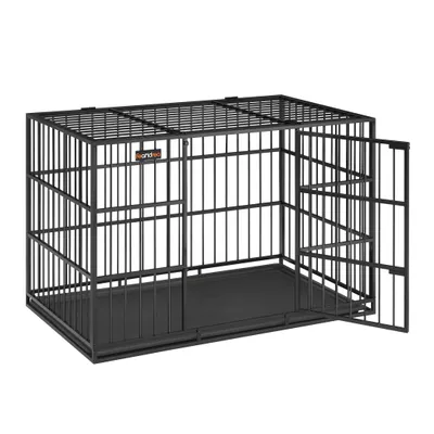 Feandrea Cage pour Chien Ultra-résistante, Caisse pour Animaux de Compagnie