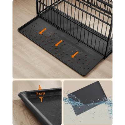 Feandrea Cage pour Chien Ultra-résistante, Caisse pour Animaux de Compagnie Feandrea Cage pour Chien Ultra-résistante, Caisse pour Animaux de Compagnie