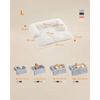Feandrea FluffyHug Panier pour Chiens, Lit pour Chiens Feandrea FluffyHug Panier pour Chiens, Lit pour Chiens