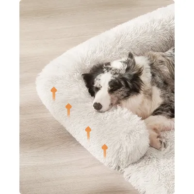Feandrea FluffyHug Panier pour Chiens, Lit pour Chiens Feandrea FluffyHug Panier pour Chiens, Lit pour Chiens