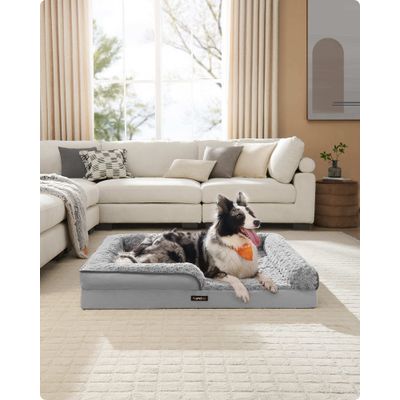 Feandrea Panier pour Chiens Moyens, Lit pour Animal, Orthopédique