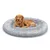 Feandrea Lit pour Chien, Panier en Forme de Beignet pour Chien Feandrea Lit pour Chien, Panier en Forme de Beignet pour Chien