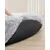 Feandrea Lit pour Chien, Panier en Forme de Beignet pour Chien
