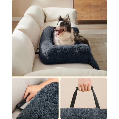 Feandrea FluffyHug Panier pour Chiens, Lit pour Chiens