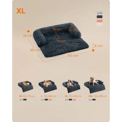 Feandrea FluffyHug Panier pour Chiens, Lit pour Chiens Feandrea FluffyHug Panier pour Chiens, Lit pour Chiens