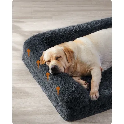 Feandrea FluffyHug Canapé pour Grands Chiens, Housse Amovible Lavable Feandrea FluffyHug Canapé pour Grands Chiens, Housse Amovible Lavable