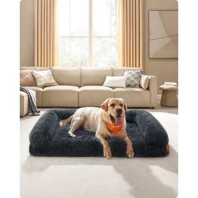 Feandrea FluffyHug Canapé pour Grands Chiens, Housse Amovible Lavable Feandrea FluffyHug Canapé pour Grands Chiens, Housse Amovible Lavable