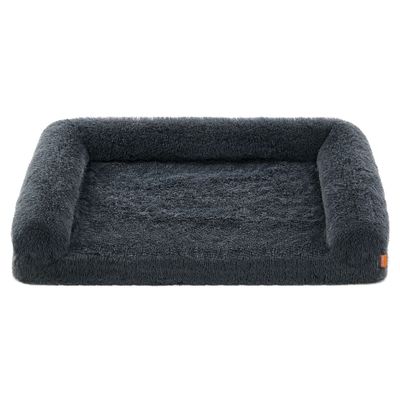 Feandrea FluffyHug Canapé pour Grands Chiens, Housse Amovible Lavable