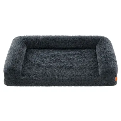 Feandrea FluffyHug Canapé pour Grands Chiens, Housse Amovible Lavable