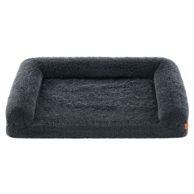 Feandrea FluffyHug Canapé pour Grands Chiens, Housse Amovible Lavable