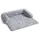 XL : 110 x 95 x 18 cm (L x l x H), Gris Ombré
