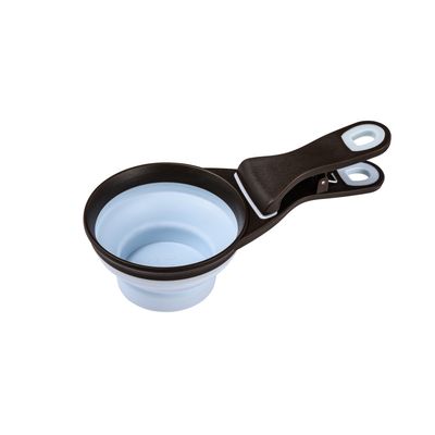 Pince 2 en 1 doseur silicone L  473 ml  pour chat et chien