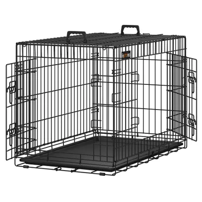 Feandrea Cage pour Petits Chiens, Pliable avec 2 Portes