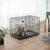 Feandrea Cage pour Petits Chiens, Pliable avec 2 Portes