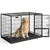 Feandrea Cage pour Chien Lourd, de Taille Grande et Moyenne, Porte Amovible