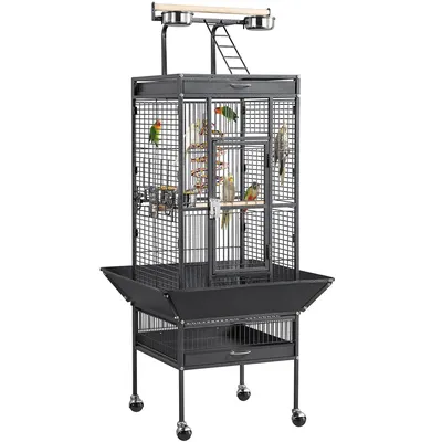 Yaheetech Cage à Oiseaux sur Pied