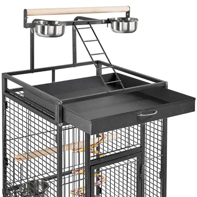 Yaheetech Cage à Oiseaux sur Pied