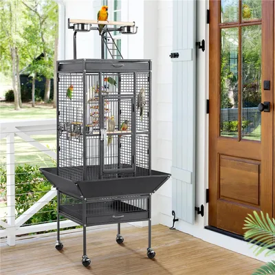 Yaheetech Cage à Oiseaux sur Pied