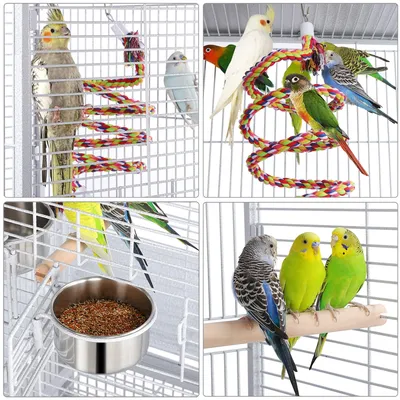Yaheetech Cage à Oiseaux sur Pied