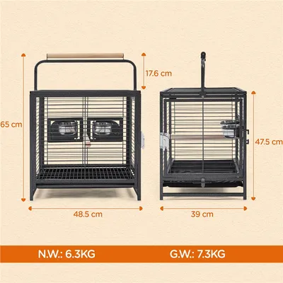 Yaheetech Cage à Oiseaux Portable