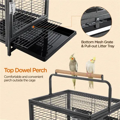 Yaheetech Cage à Oiseaux Portable