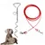 MCBOSON Piquet avec chaîne de 41 cm pour chien MCBOSON Piquet avec chaîne de 41 cm pour chien