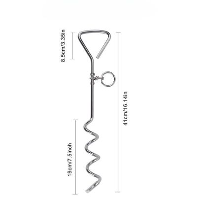 MCBOSON 41 cm Hundeanker mit Kette