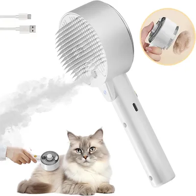 MCBOSON  Brosse vapeur 4 en 1 pour chats
