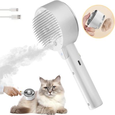 MCBOSON  Brosse vapeur 4 en 1 pour chats