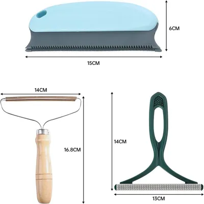 MCBOSON Lot de 5 Brosse anti - poils pour chats et chiens MCBOSON Lot de 5 Brosse anti - poils pour chats et chiens