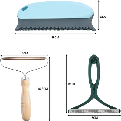 MCBOSON  Lot de 5 Brosse anti - poils pour chats et chiens