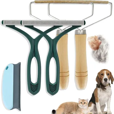 MCBOSON Lot de 5 Brosse anti - poils pour chats et chiens MCBOSON Lot de 5 Brosse anti - poils pour chats et chiens