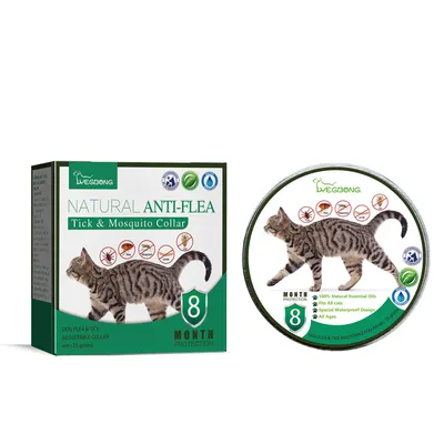 MCBOSON  Collier anti parasites pour chiens et chats