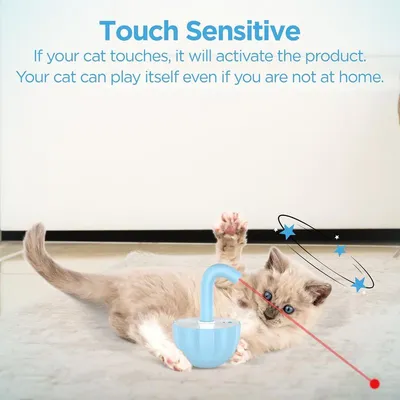 Jouet interactif pour chat avec laser