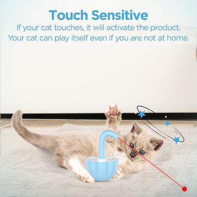Jouet interactif pour chat avec laser