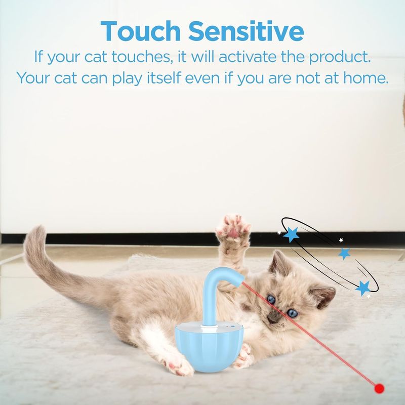 Jouet interactif pour chat avec laser