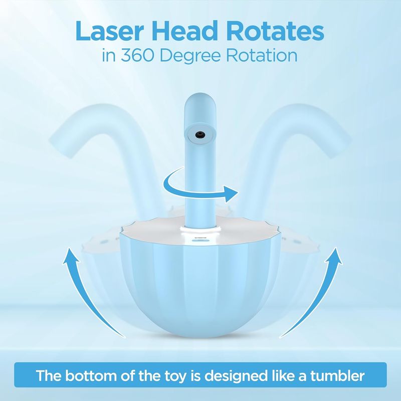 Jouet interactif pour chat avec laser