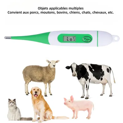 MCBOSON  Thermomètre numérique pour animaux
