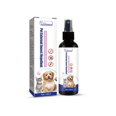 MCBOSON  Spray anti puces et tiques pour chats et chiens
